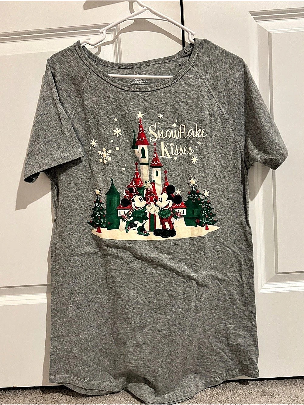 Disney Parks Mickey and Minnie Mouse Holiday pajama dress